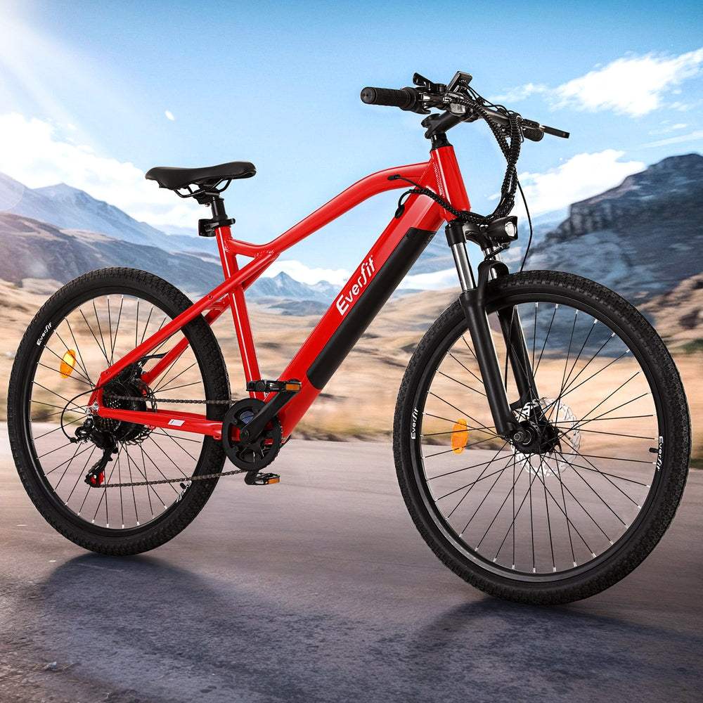 Everfit 26 Inch Electric Mountain Bicycle Built-in Battery 250W