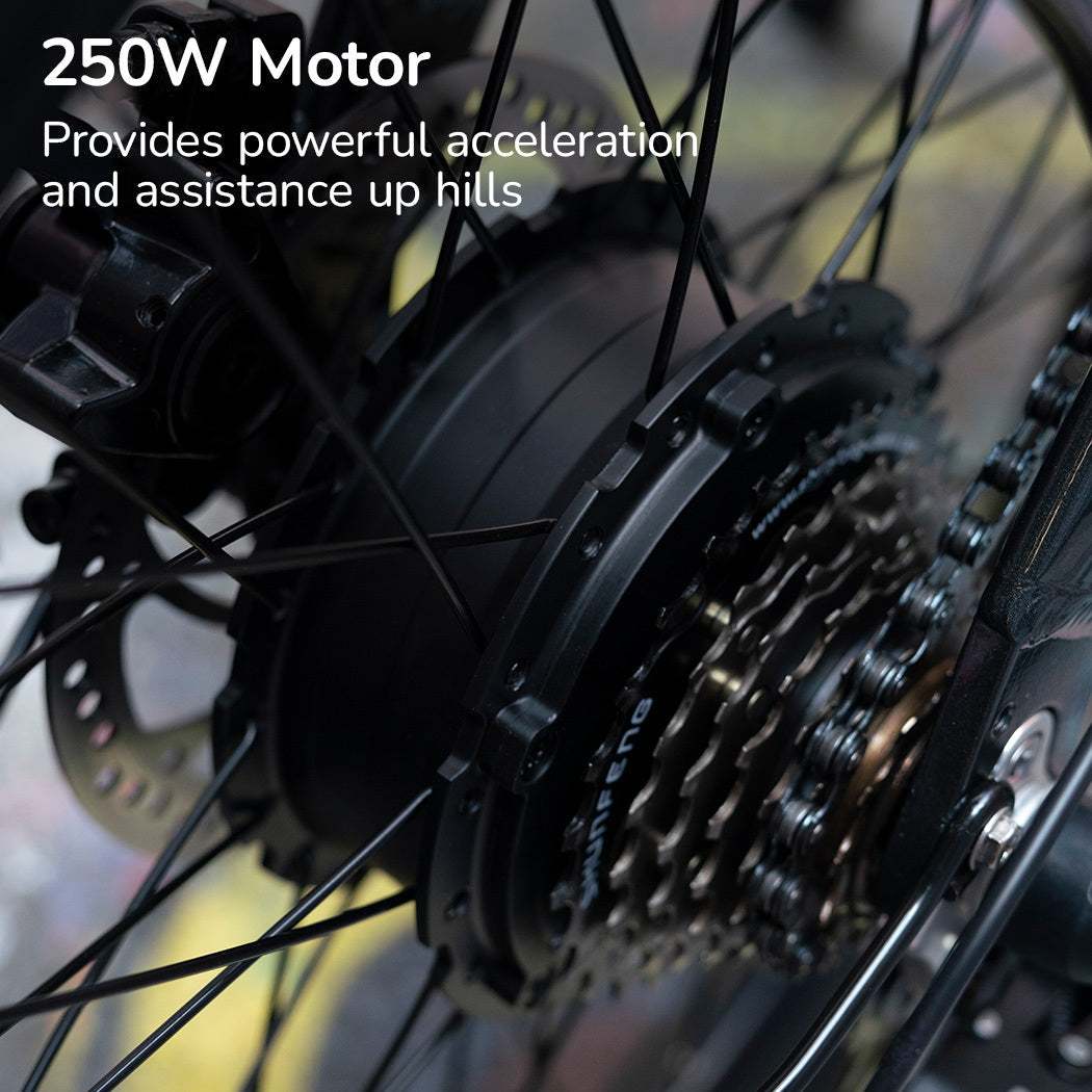 Quick Folding Electric Bike | Gloss Metallic Charcoal