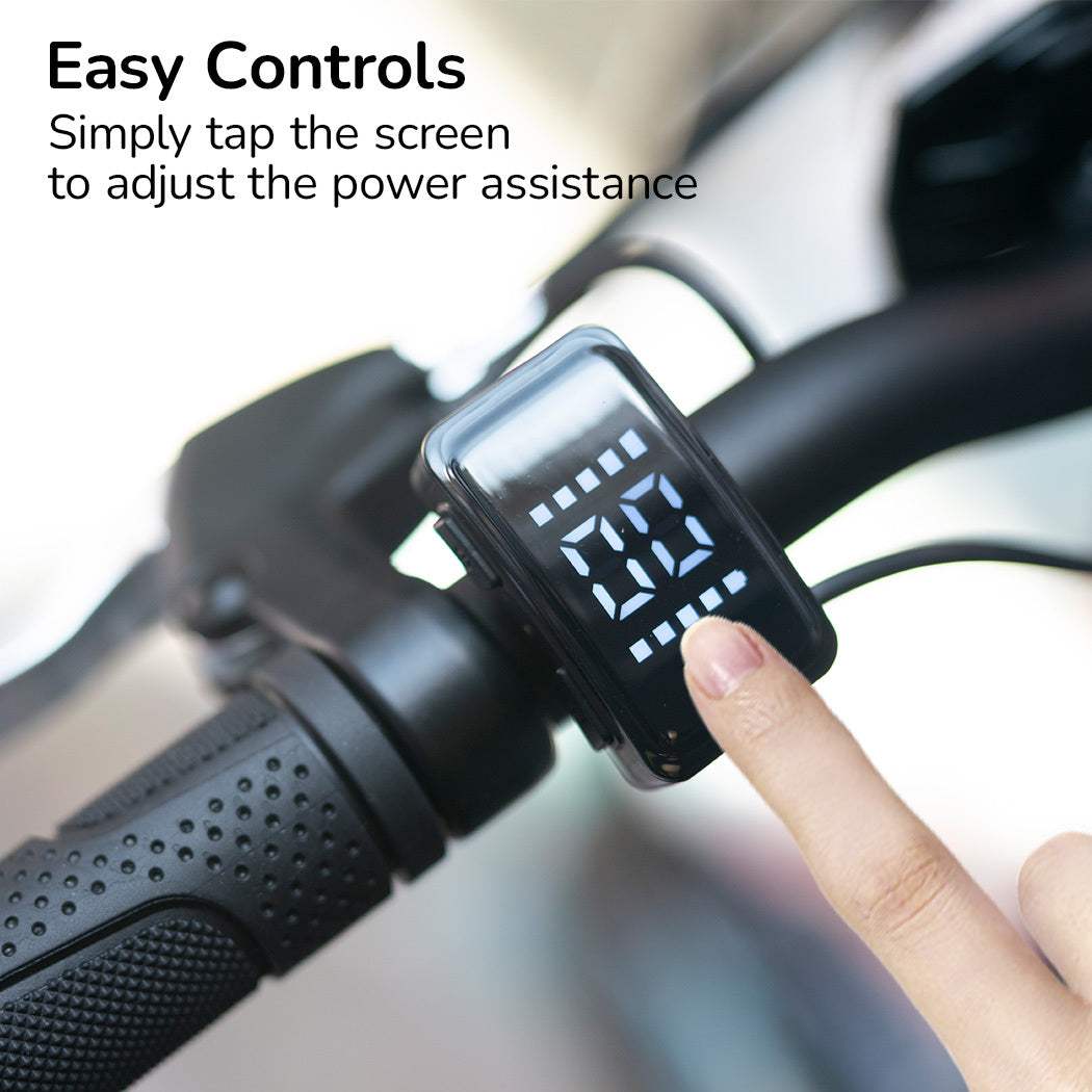 250 Watt Electric Folding Bike | White