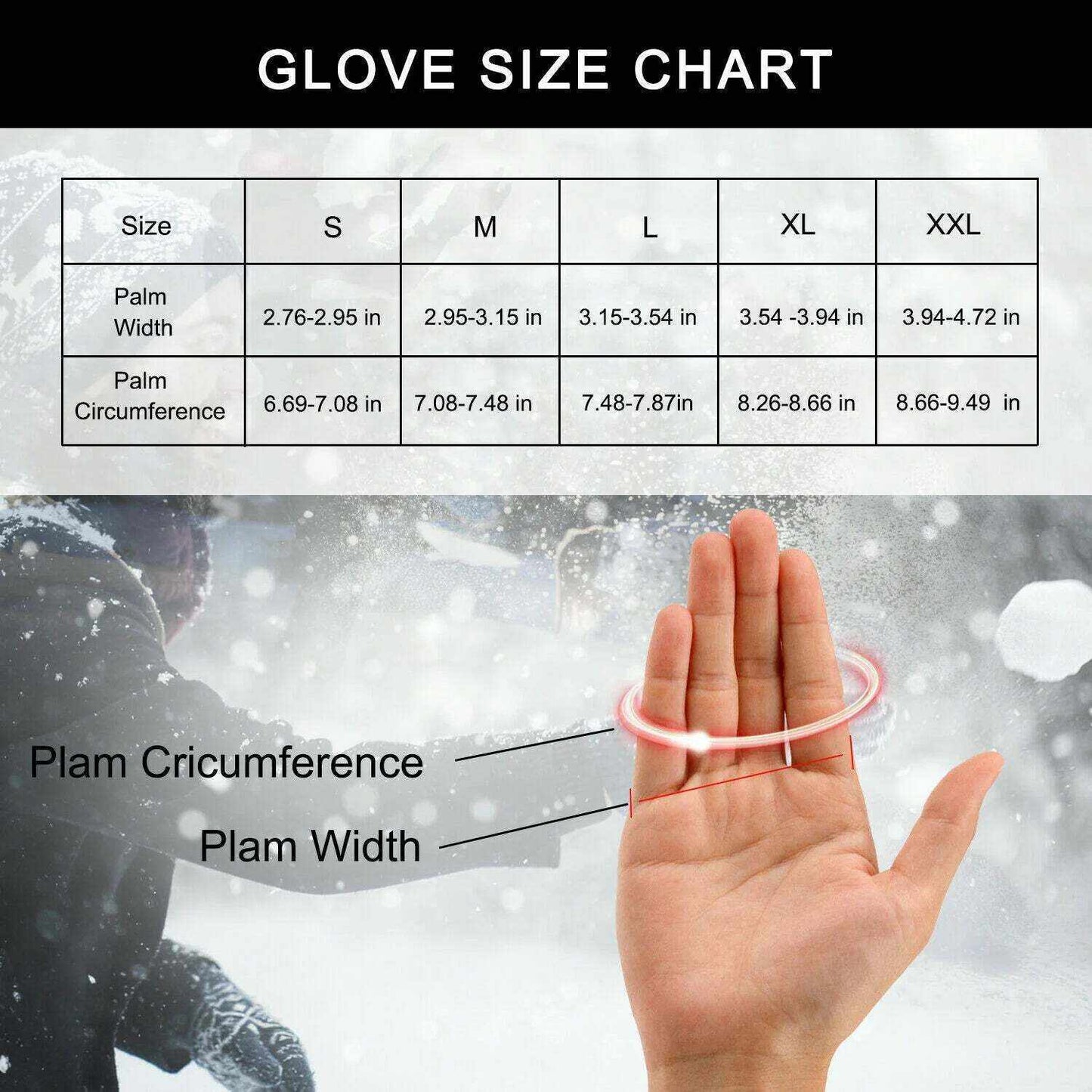 MTB Gloves Large for Mountain Road Bike Breathable Winter Autumn Sprin