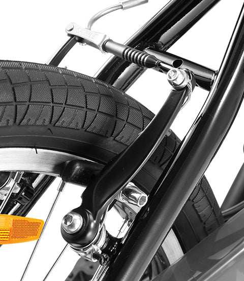 20 Inch Freestyle BMX Bike in Matt Black