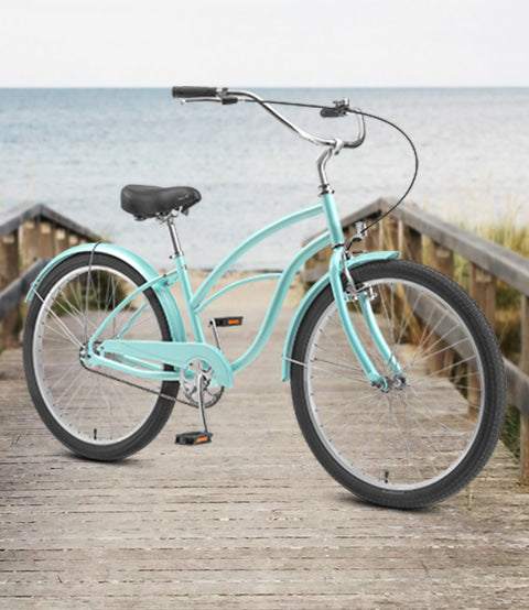 Classic Steel Frame 26 inch Cruiser Bike | Mint