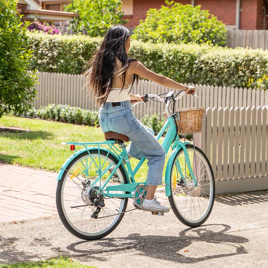 Progear Bikes E-Classique Vintage E-Bike 700c*17 in Seaform"