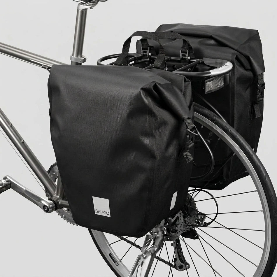 Sahoo Rear Pannier (Single) 40 x 33 x 17cm Capacity 20L - Black