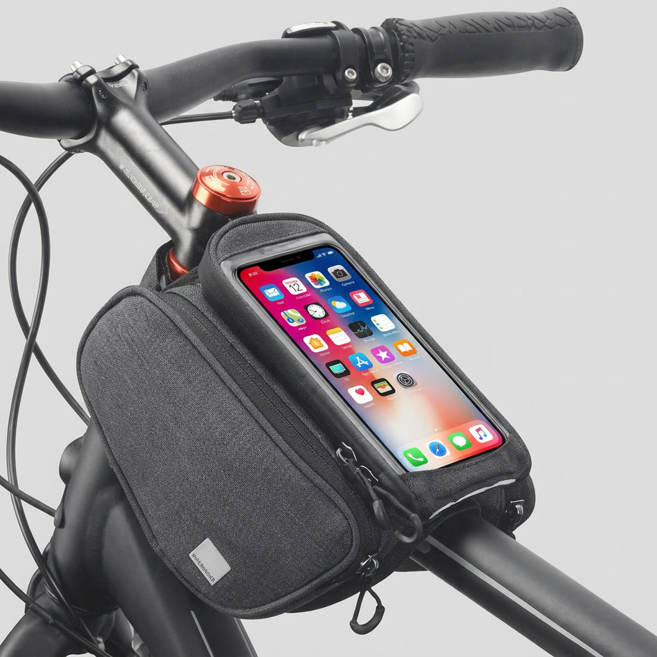 Sahoo Top Bar Double Bag With Removable Phone Holder 19 x 12 x 4cm each side (1.5L)