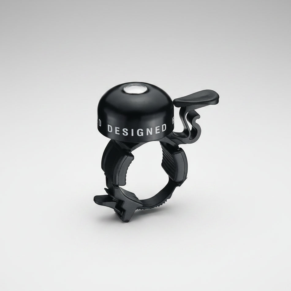 Bell With Plastic Strap Fits Oversize or Standard Size Handlebars