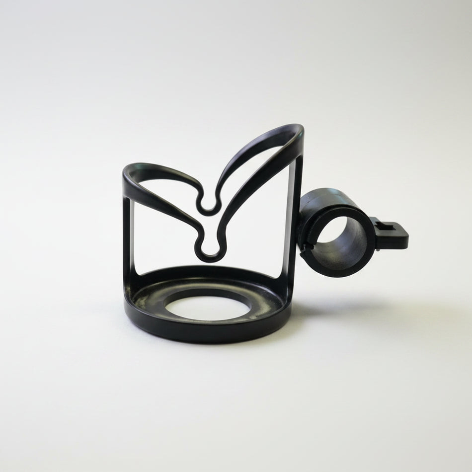 Handlebar Mount Plastic Bidon Cage For Kids Bike - Black