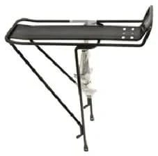 Rear Carrier For 26" Bikes With Top Plate Fittings 20.5cm Long  - Black