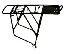 Rear Carrier For 26" 700c & 29er Bikes With Spring Bow Fittings 15cm Long - Black