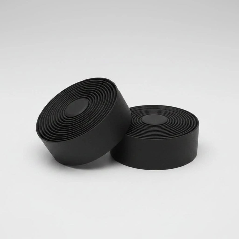 Handlebar Cushion Tape Anti-Slip Shock Proof Black Plug With Finish Tape