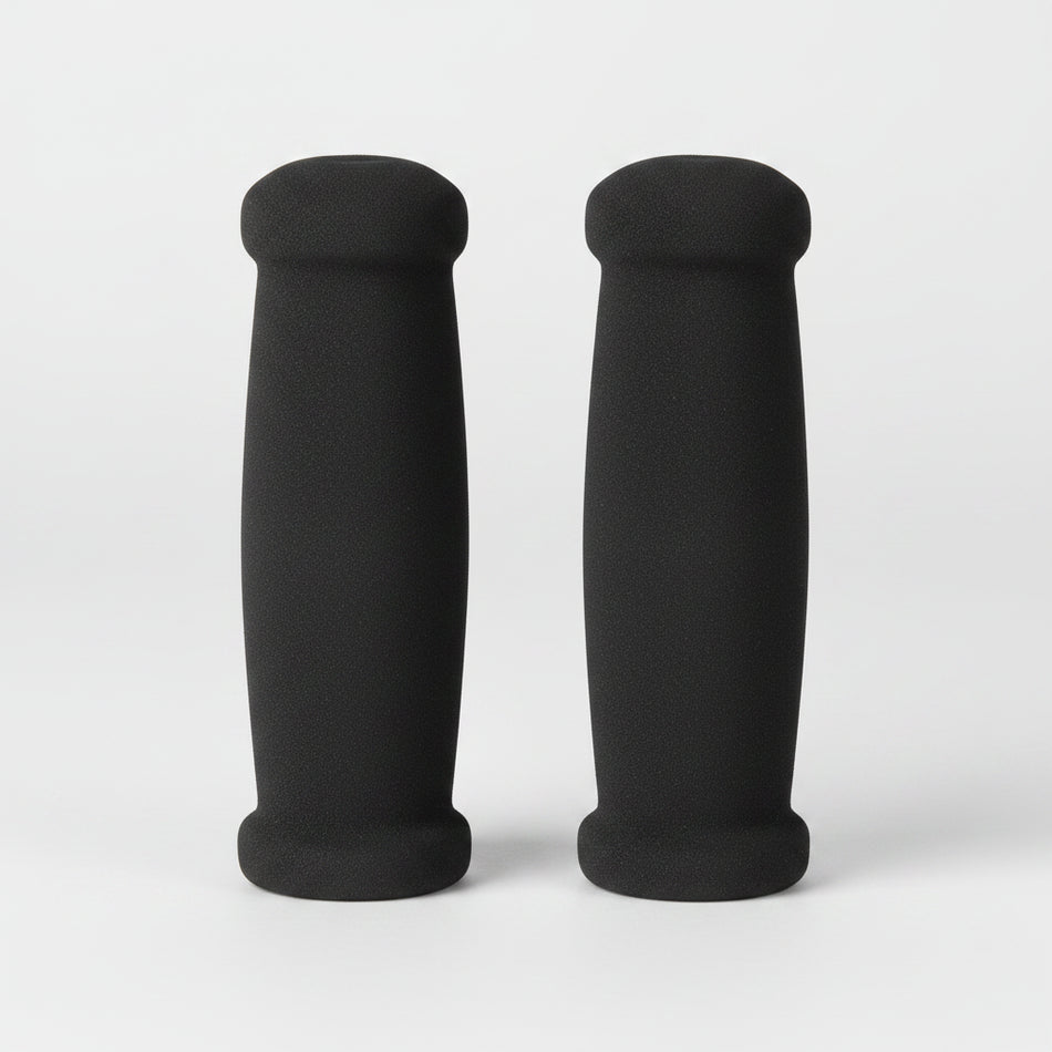 Foam Grips BMX/Miniscooter With Plugs 125mm - Black