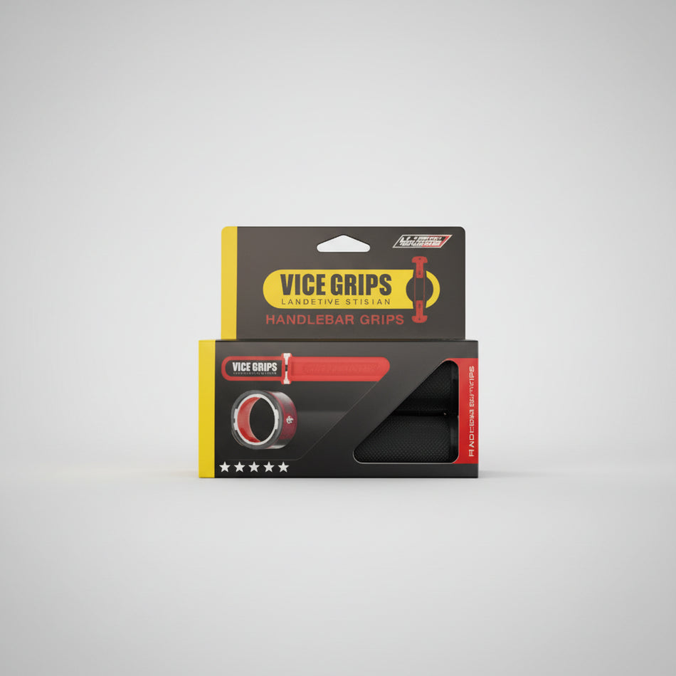 VELO Lock-On Grips 130mm With One Side Lock - Black