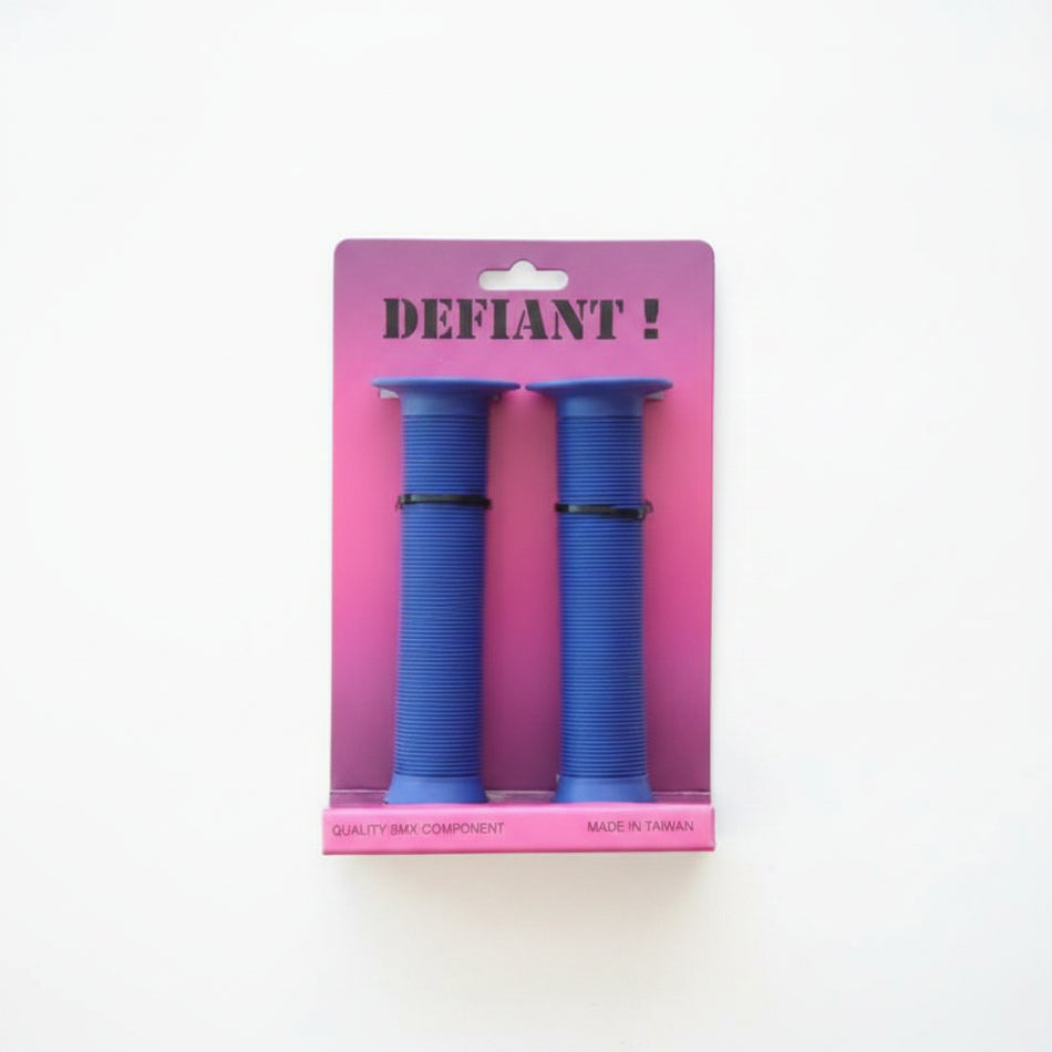 Grips 147mm Kratton Rubber Open End With Plugs - Blue