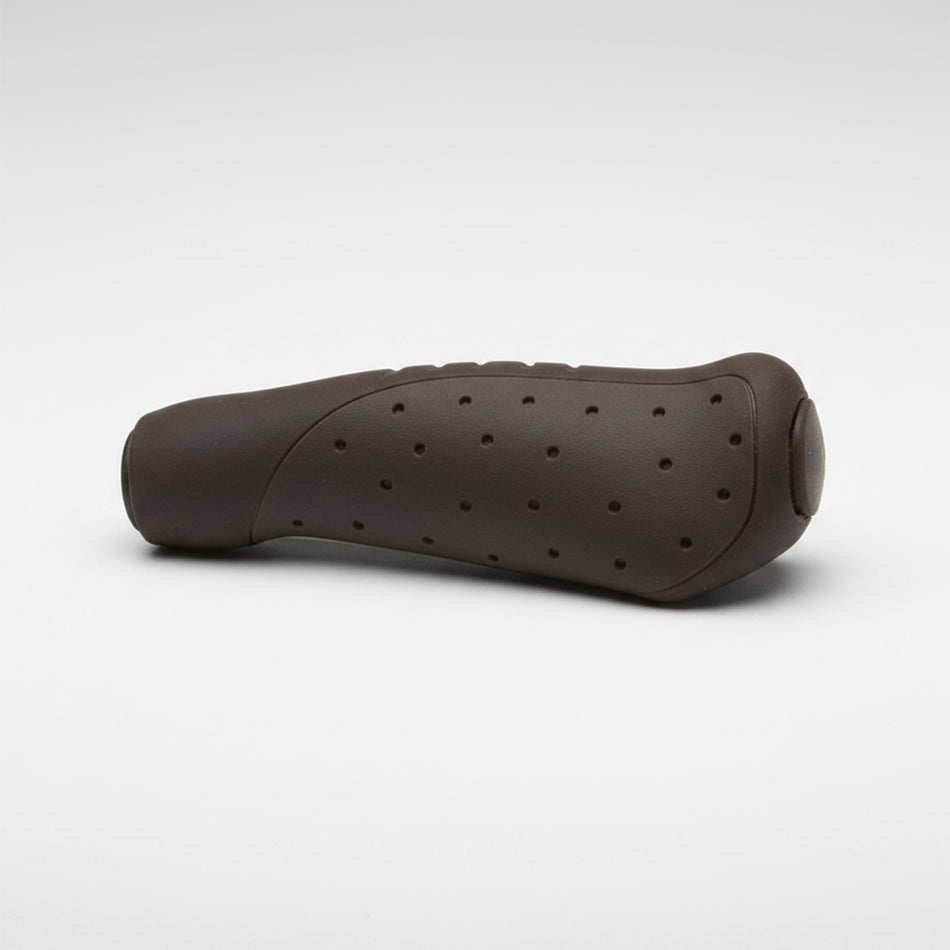 VELO Grips Kraton & Gel 2 Tone 135mm With End Plugs - Grey/Black
