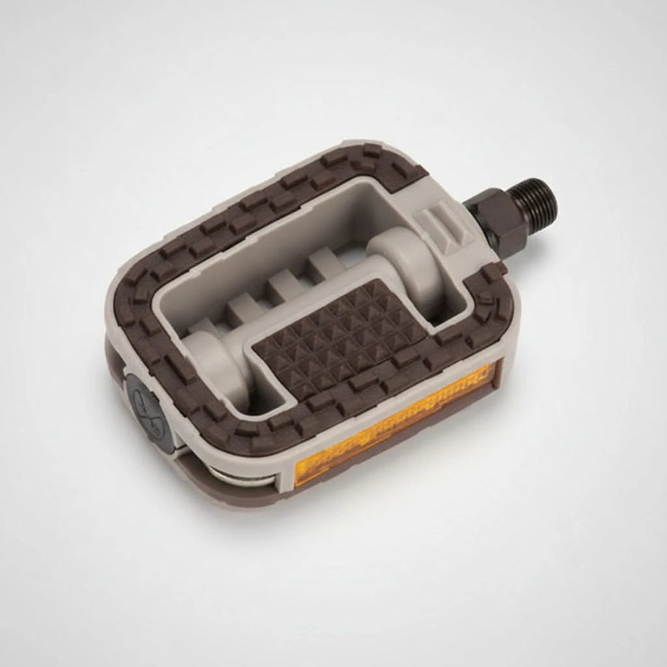 PEDALS 1/2" One Piece PP For 20" Bike - Black