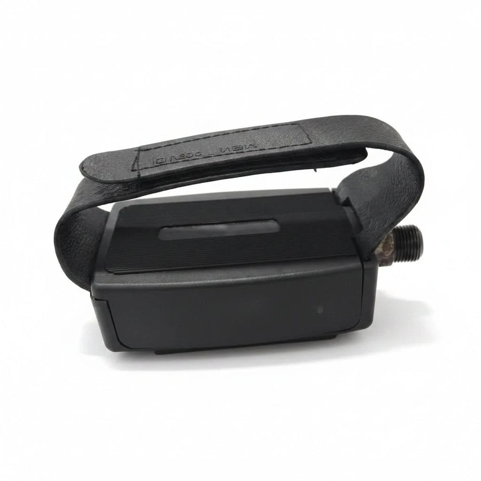 PEDALS 1/2" Exercise Bike Velcro Straps - Black