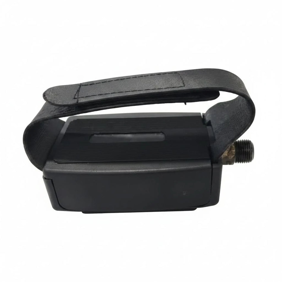 PEDALS 9/16" Exercise Bike Velcro Straps - Black