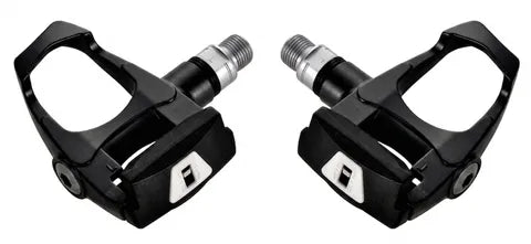 PEDALS 9/16" road alloy body pedals with float cleats and sealed bearing cartridges