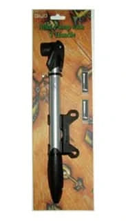 MINI PUMP With Handle Alloy Barrel Max 120psi 265mm Long