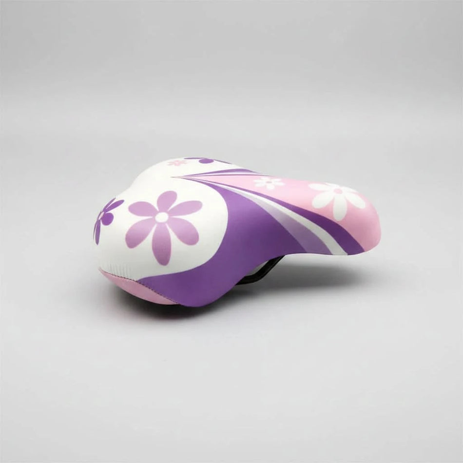 Saddle Junior 180mm x 145mm With Clamp - Pink/White