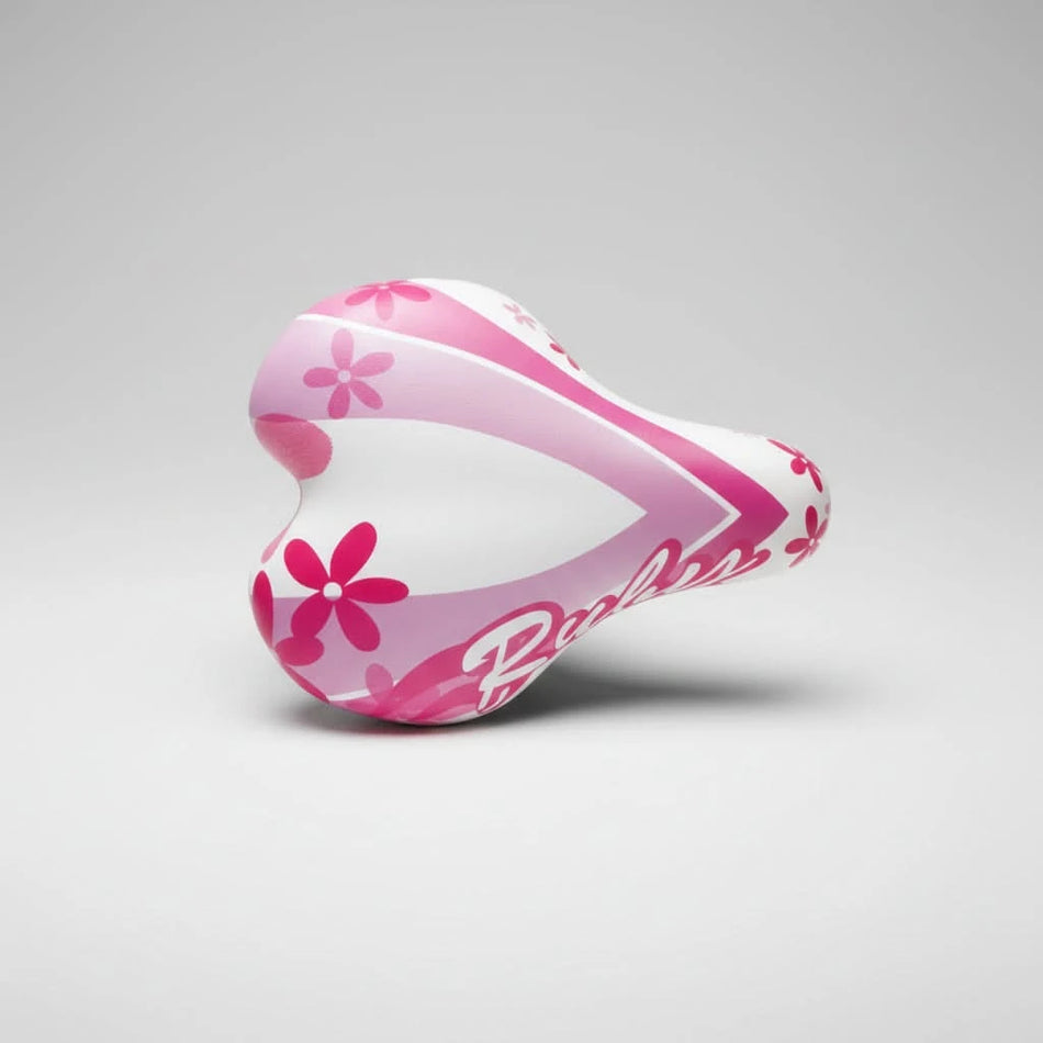 Saddle Junior 202mm x 152mm With Clamp - Pink/Purple