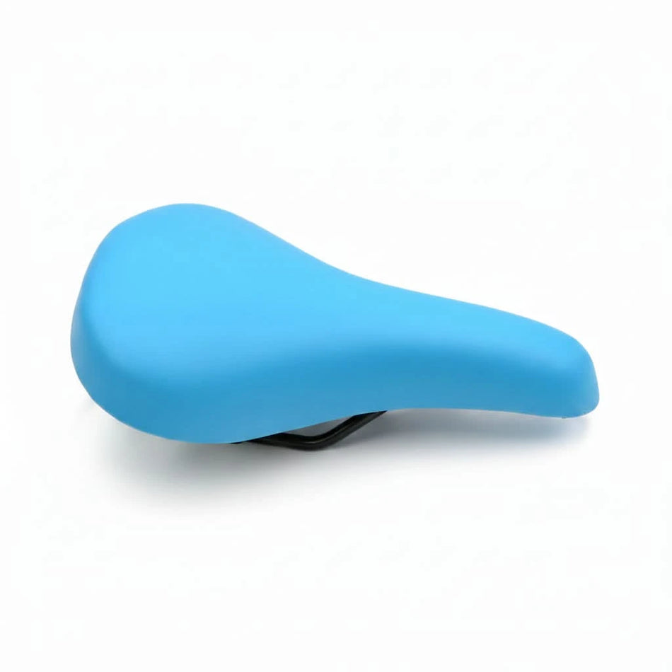 VELO Vinyl Saddle For 16-20" BMX Bike - Blue