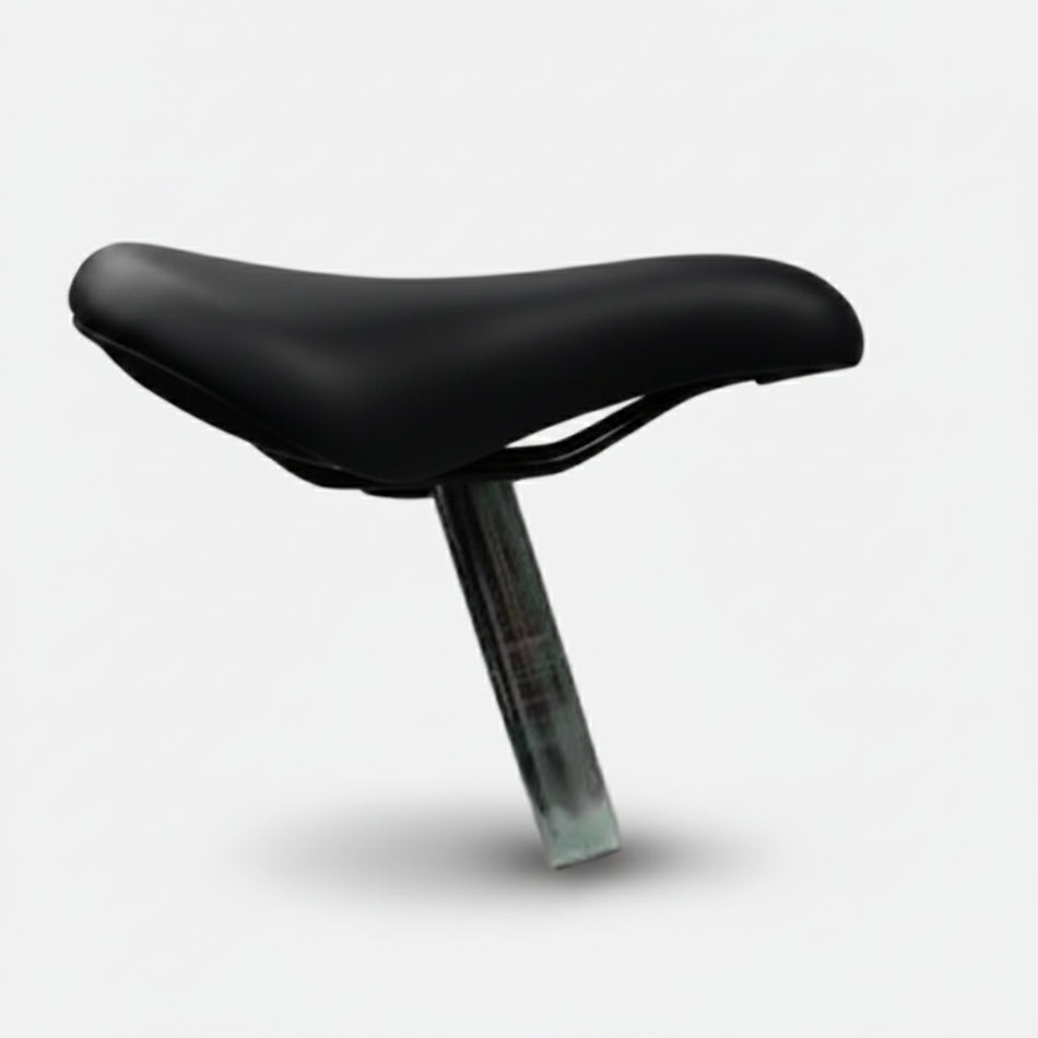Saddle With 25.4 Seatpost For 12"/14" Bikes - Black