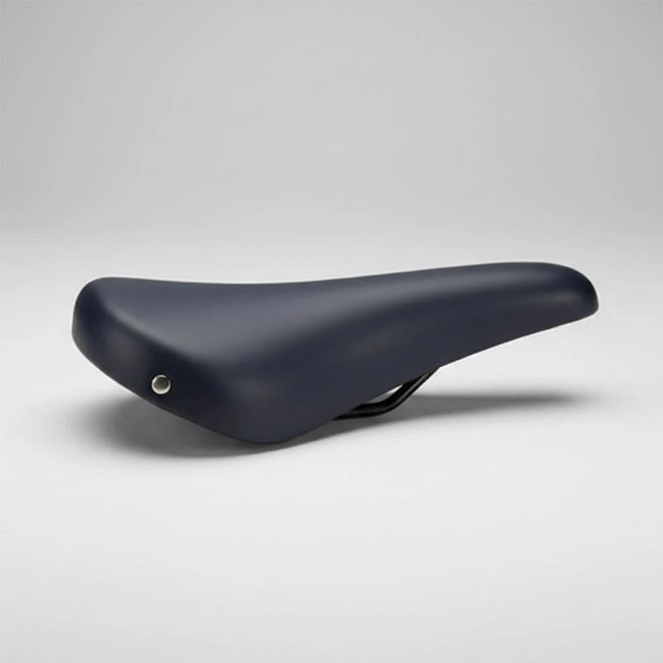 Banana Saddle 430mm x 130mm For High Riser With Mounts For Sissy Bar - Black