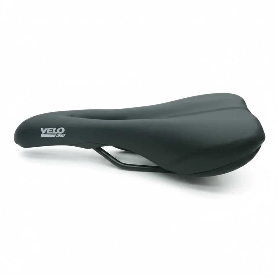 O-Zone Cut Out racing saddle 272x136mm with plush padding for endurance cycling comfort