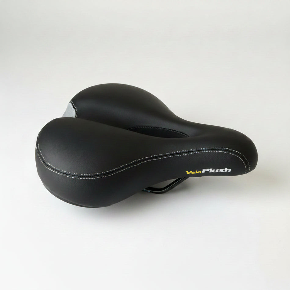 Velo Saddle Extreme Comfort Memory Foam With O-Zone Cut Out 260 x 200mm - Black