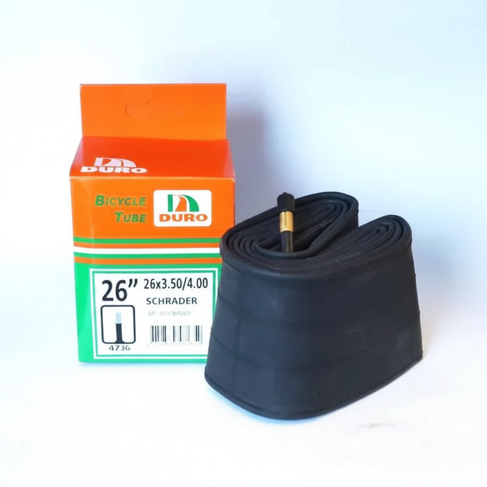Duro Bicycle Tube 26 x 3.50/4.00 Fat Bike AV 48mm