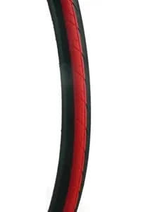 700 x 23C | Duro Stinger Road Tyre | 23-622 | 30 TPI | Max 120 PSI | Wire Bead | Kevlar Puncture Protection | Black / Red