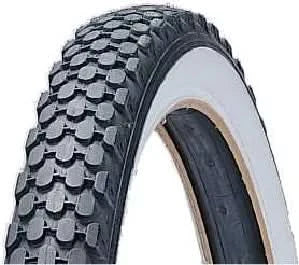 Tyre 26 x 2.125 Black With White Wall Cruiser (57-559)