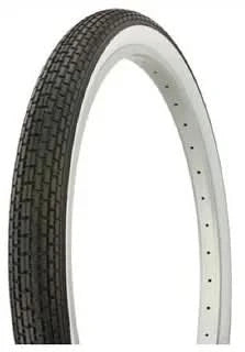 Tyre 20 x 1.75 Black With White Walls (47-406)