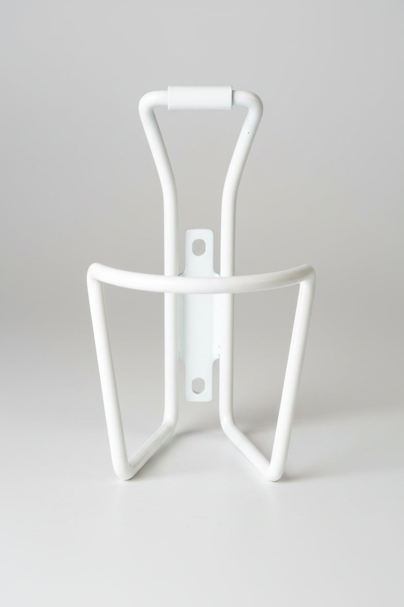 Pro Series Heavy Duty Alloy Bidon Cage 6.2mm Diameter - White