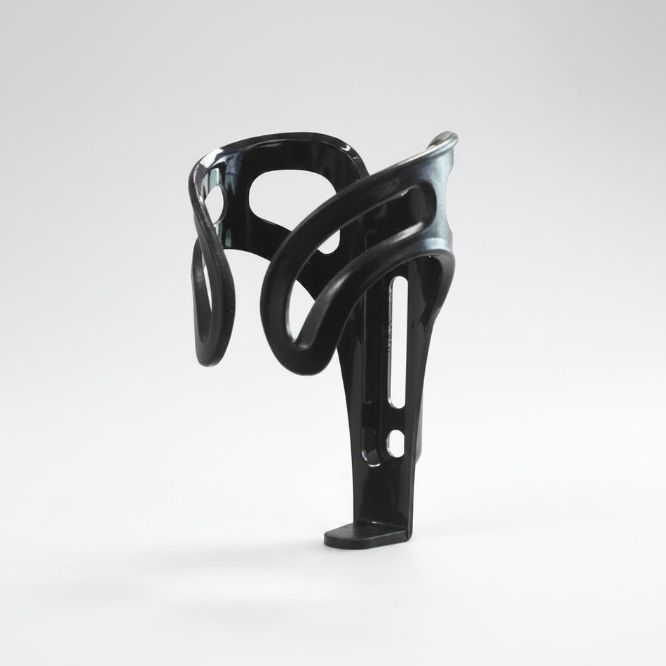Pro Series Polycarbonate "Tear Drop" Design Bidon Cage - Black