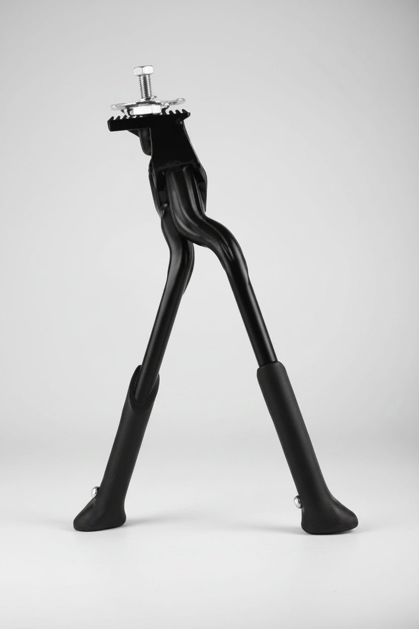 Centre Mount 24-28" Adjustable Double Leg Alloy Kickstand - Black