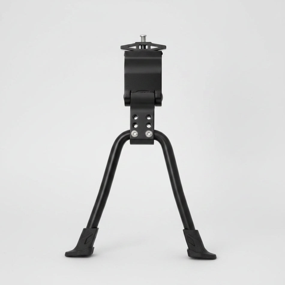Centre Mount 24-28" Adjustable Double Leg Alloy Kickstand - Black
