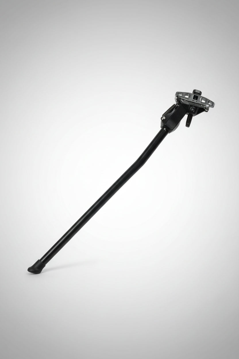 Centre Mount Cut-Off Type Alloy Kickstand 20-27" - Black
