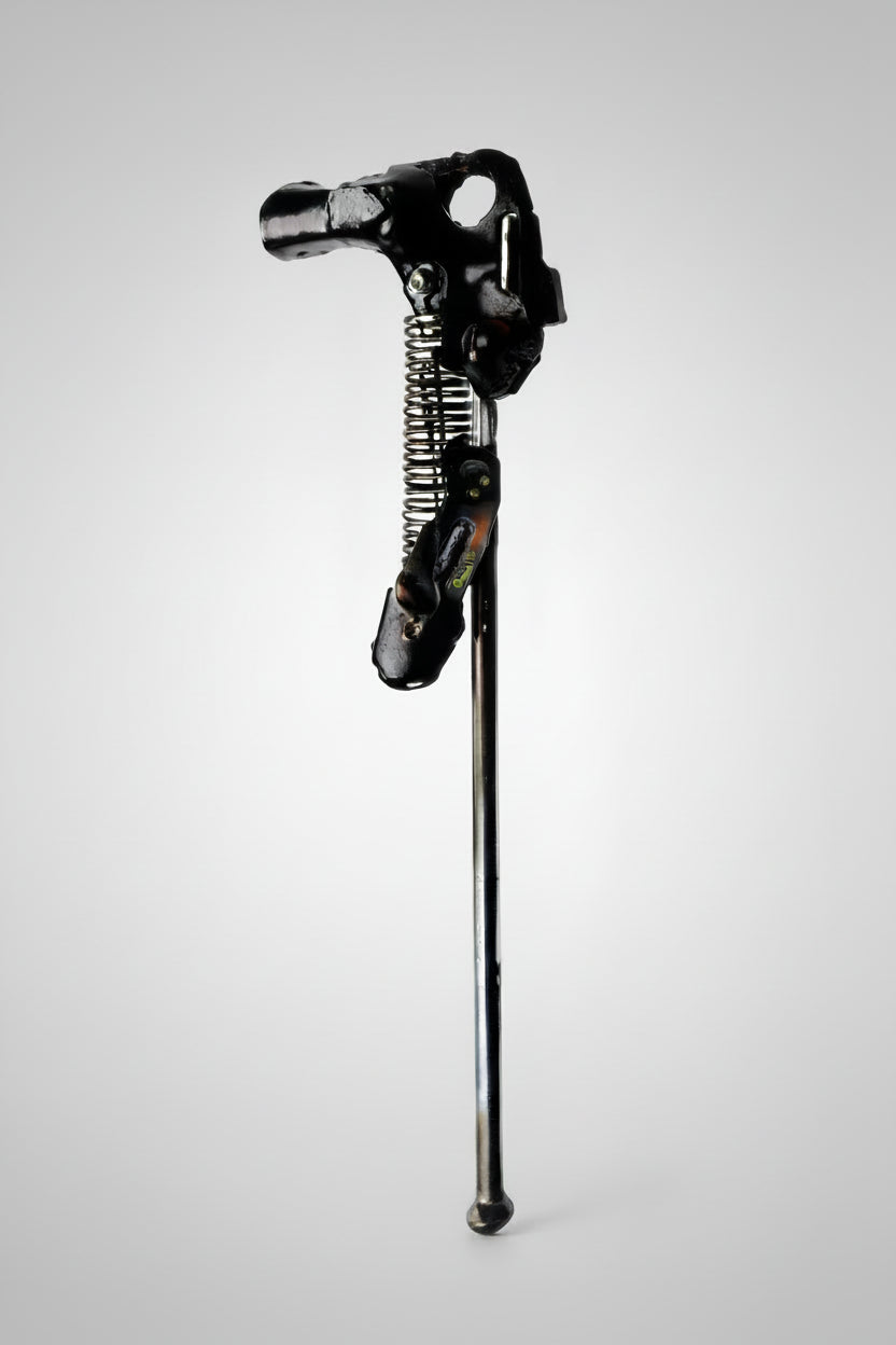 Rear Axle Mount Steel Kickstand For 26" Wheel - Black