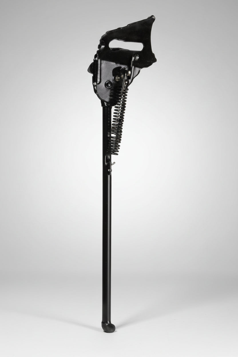 Rear Axle Mount Steel Kickstand 16" - Black
