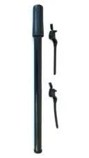Pro-Series Plastic Pump A/V Large Thread With Connector & Clips - Black