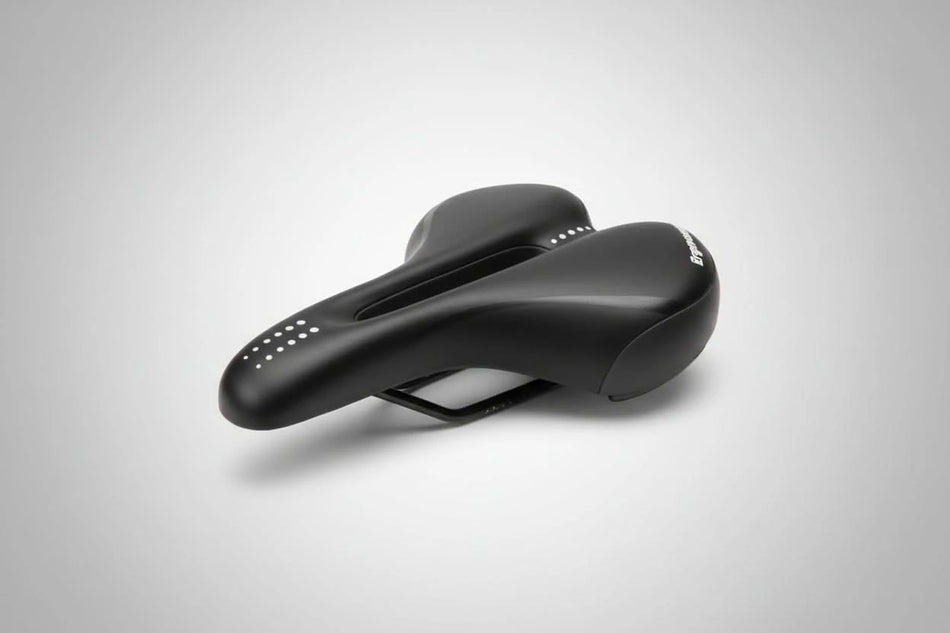 Tour-Series Ergonomic Saddle With Cut-Out Size 270x170mm - Black