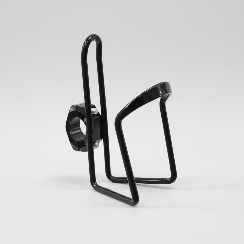 Tour Series Handlebar Mount Alloy Bidon Cage Fits 22.2 Bars - Black
