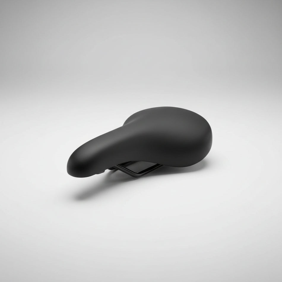 DDK Saddle Junior Vinyl Top Plain Black 240 x 130