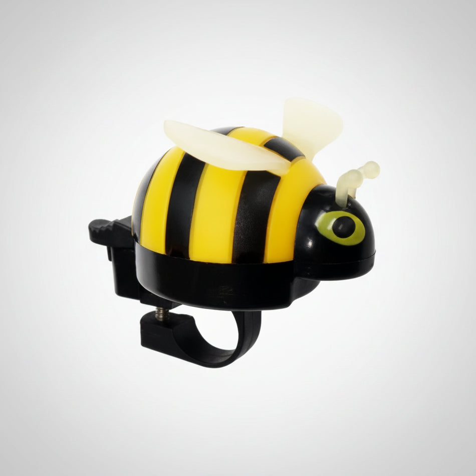 Bikes Up Bee Design Flick Bell Fits 25.4mm - Yellow