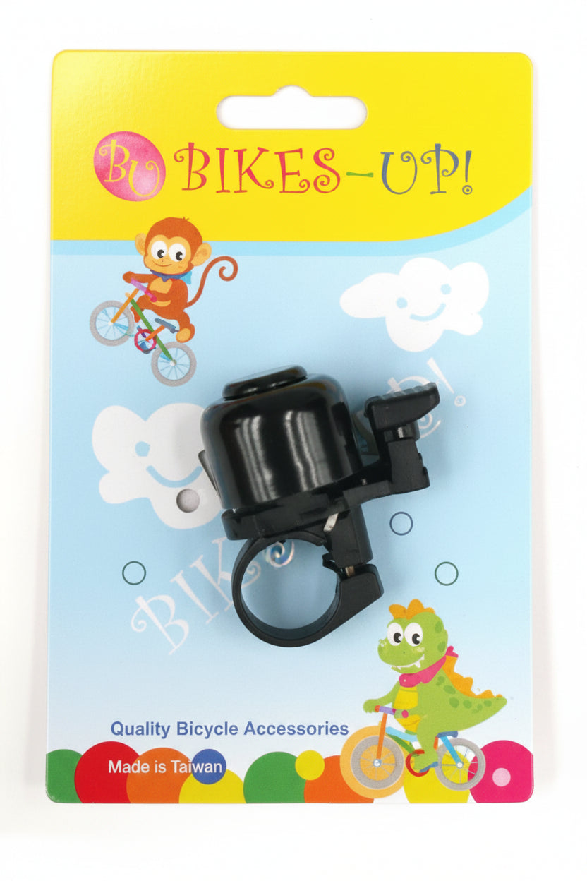 Alloy Flick Bell Small Fits 25.4mm Handlebar - Black