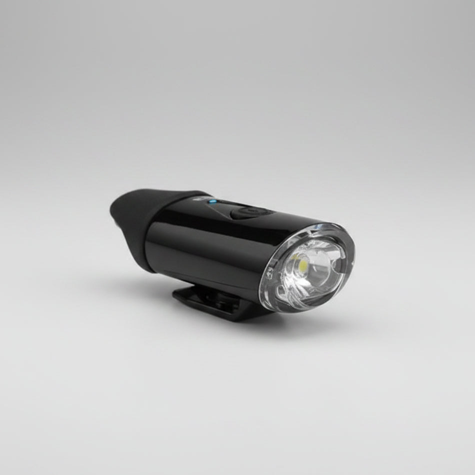 D-Light USB Rechargeble 0.5Watt LED 4 Functions Ultra Compact Front Light - Black