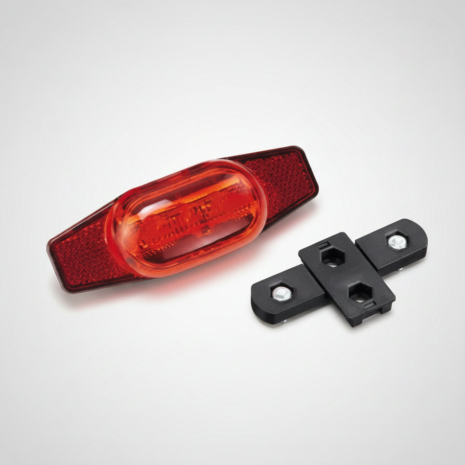 Rear Carrier Mount Light 4 Functions 5 Red LEDs With 19/50mm Bracket D-Light