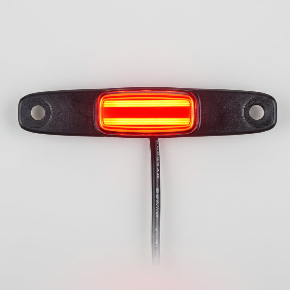 Carrier Mounting Rear Light For E-Bike 2 Watt 6-36V SMD LED With 1200mm Cable